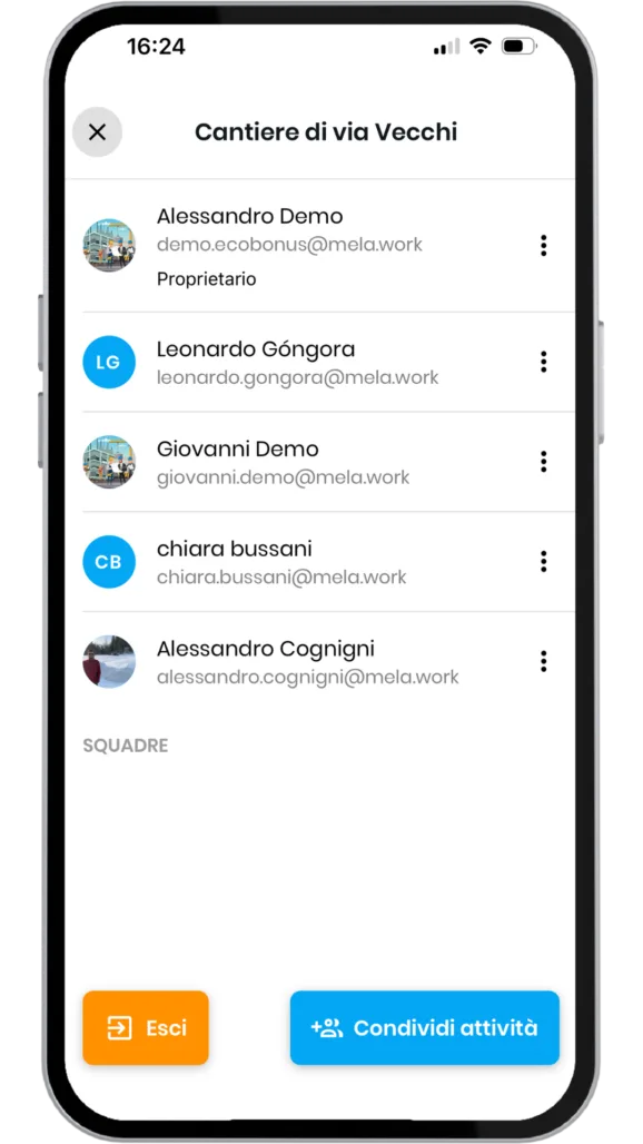 Communicate with your team and monitor sites in real time