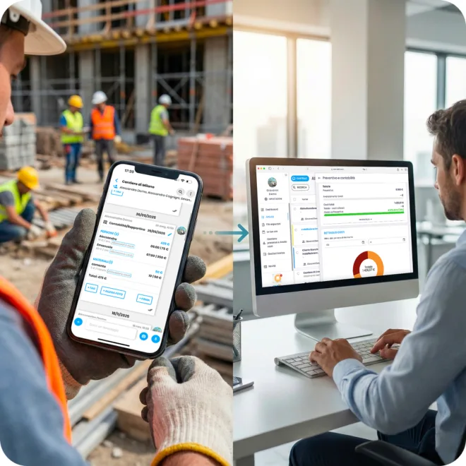 Seamless office sync: exports and administration