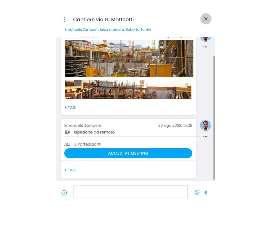 Gestione cantiere edile e Direttore Lavori: accedi alle videoispezioni