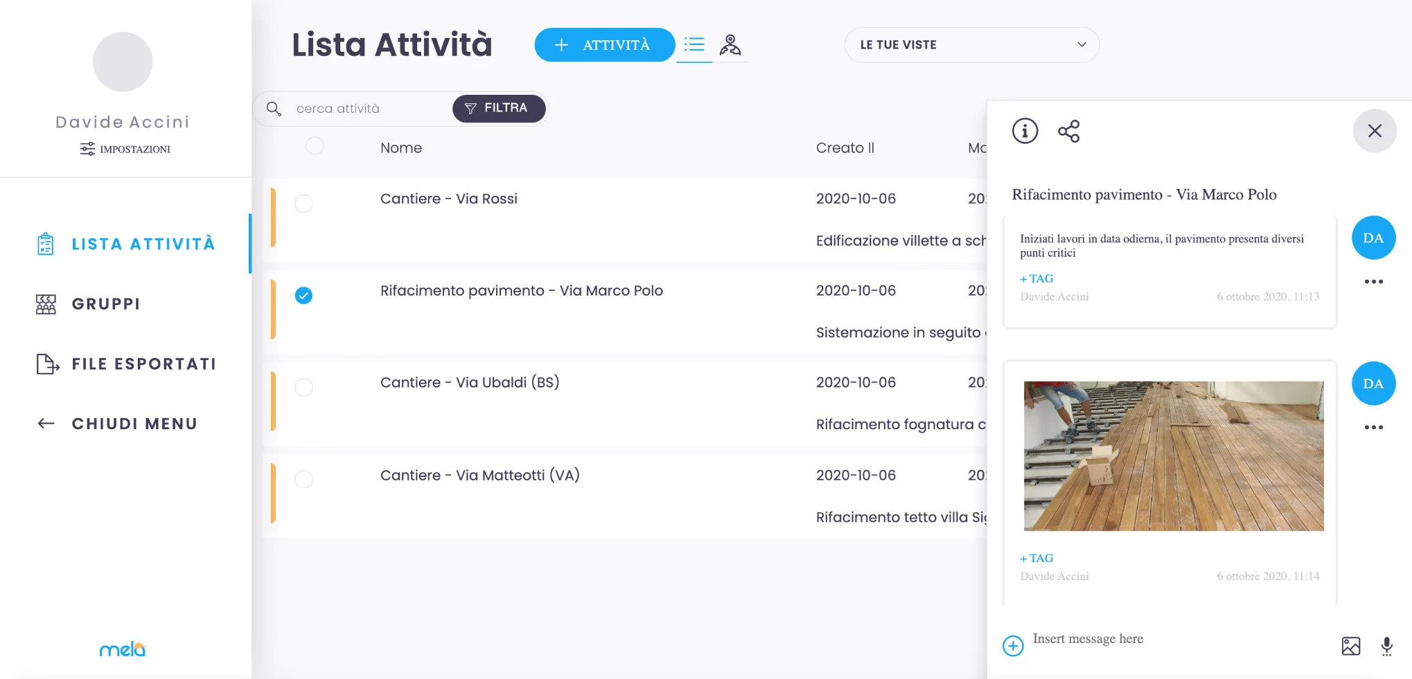 Export desktop v2 IT