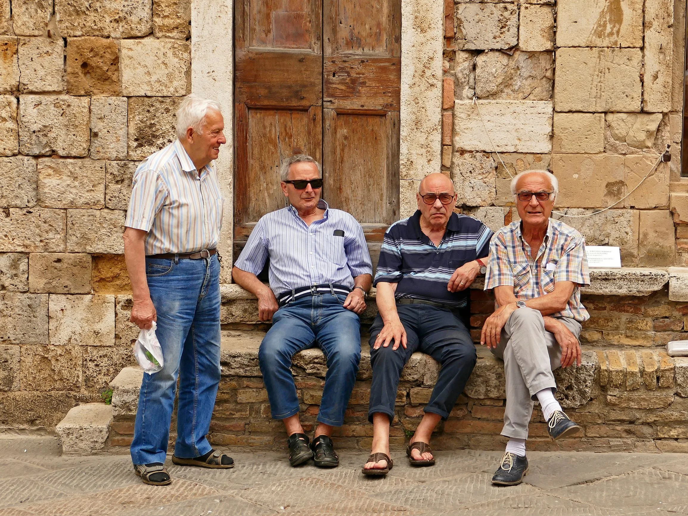 Anziani e cantieri