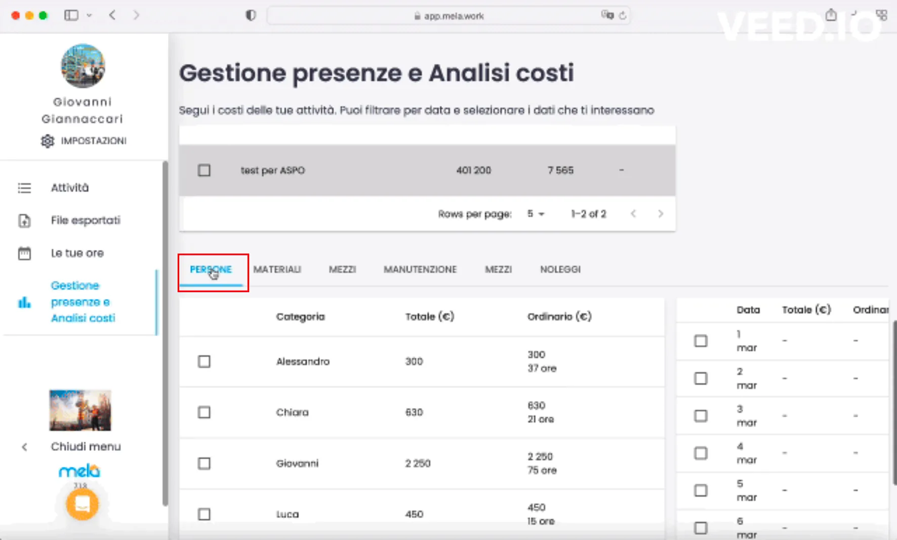 05 analisi costi cantiere mela