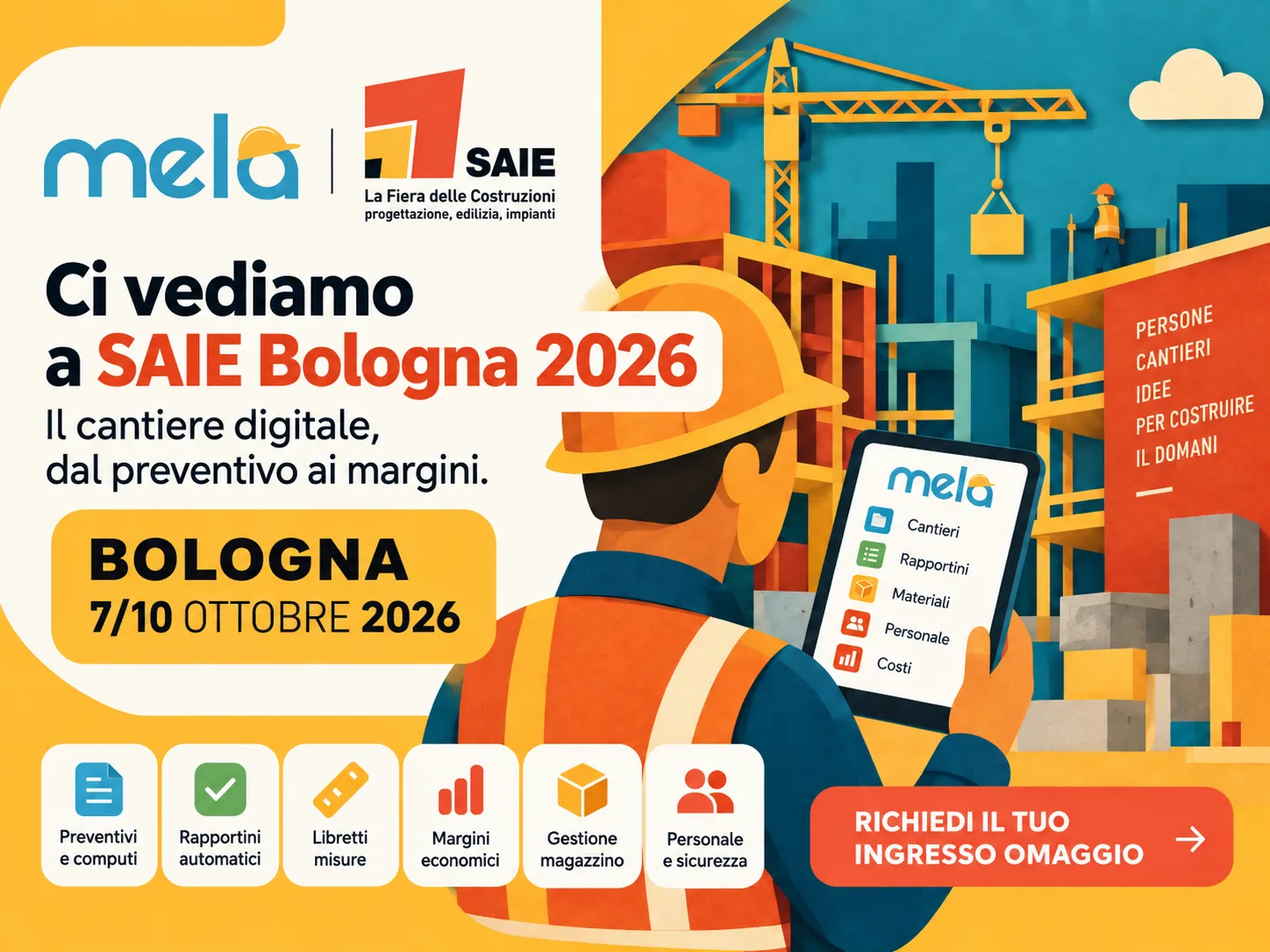 Mela al SAIE 2026